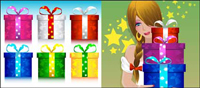 Cadeaux Vector matriel