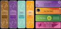 modelo vectorial banner material