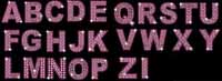 Diamond Englisch und digitale Vektor Material (rosa lila)