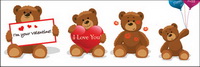 Love ourson matriel Vector