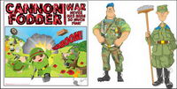 vecteur soldat Cartoon