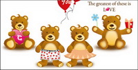 matriel Bear vecteur caricature