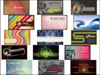 Vector tendencia tarjeta
