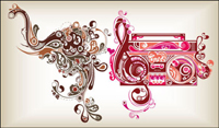 Trend Vector graphics elements