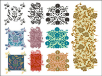 Clsico de fondo vectoriales sombreado
