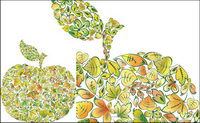 Vector feuilles \ u0026amp; ptales