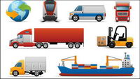 Transporte de material de vectores