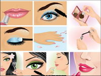 Las mujeres constituyen un material instantnea vector local