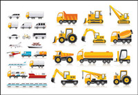 Vielzahl von Transport-Vektor-Material
