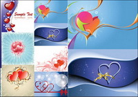 Saint-Valentin matriel Journe vecteur en forme de coeur