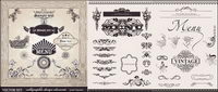 Europenne des matriaux de dcoration vecteur dentelle motif