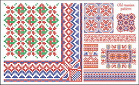 Vector-pixel motif style de bordure