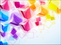Les effets dynamiques en trois dimensions brillante carte 3D 02