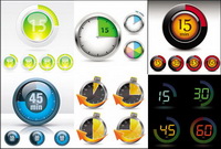 Montres et instruments - Vector