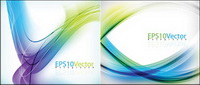 Colorful matriau lignes vectorielles dynamiques de fond (2)