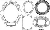 Vector frontalires europennes