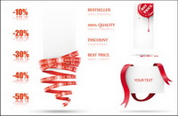 Vector carte supermarchs discount