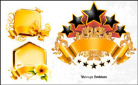 Or la dcoration Vector Graphics