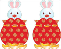 Nouveau matriel vecteur Anne de lapin