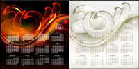 Modle de calendrier 2011 01 - Vecteur