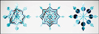 Icône de style de neige 02 - Vector