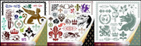 Classique graphiques modle europen - Vecteur