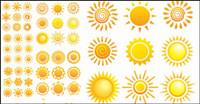 Varit des modles de tournesols - Vecteur