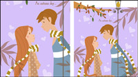 frais valentine vecteur 11