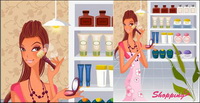 matrielle des femmes Shopping-2