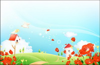 Dream Paysage Fleur