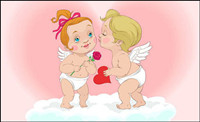 Mignon petit matriel vecteur d