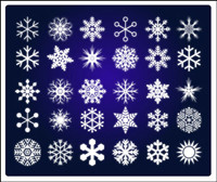Vecteur de neige