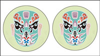 Vector de mscara tradicional china