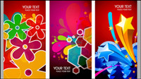 Tendance  la dynamique de la carte graphique brillante 02 - matriel vecteur
