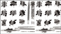 Tire del freno de material impreso 01 - Vector