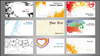 Du matriel de carte Beaux 01 - Vector