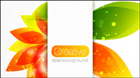 Creative matriel vecteur de fond floral -2