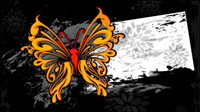 Colorful motif de papillon abstrait 02 - matriel vecteur
