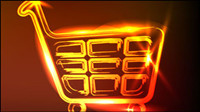 The Shopping Cart blouissement vecteur matriel