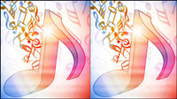 Notation musicale dynamique 01 - vecteur