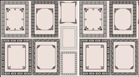 Frontire motif fin 04 - matriel vecteur