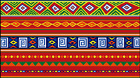 Motif de fond color - Vector