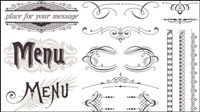 Motif de dentelle de style europen 02 - matriel vecteur
