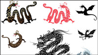 Tendance longue silhouette - Vector