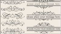 Bordure en dentelle de style europen 03 - vecteur