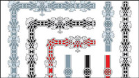 Exquisite dentelle 01 - vecteur matriel