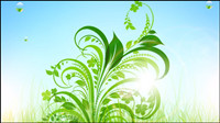 Herbe verte modle 01 - vecteur