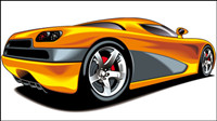 Belle voiture de sport 04 - vecteur matriel