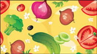 Cartoon lgumes 04 - vecteur