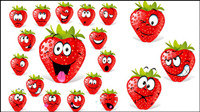 Expression du fruit de bande dessine 03 - vecteur
